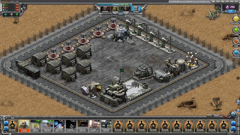 Территория игрока в Правила войны. Ядерная стратегия 2