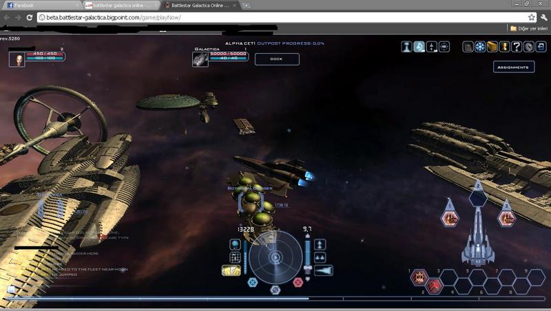 Сражения в battlestar galactica online